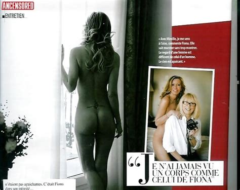 Nackte Fiona Gelin In Lui Magazine