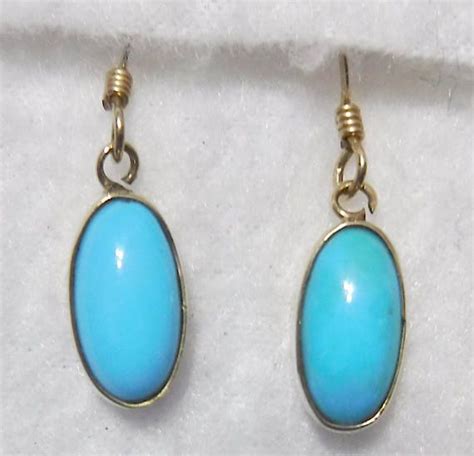 Sleeping Beauty Turquoise Earrings 1079 W Etsy Sleeping Beauty