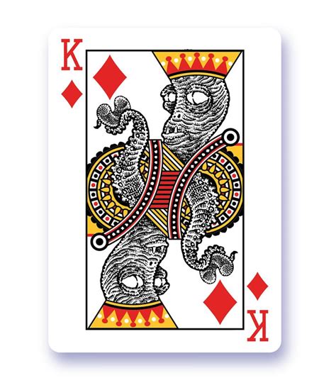 New King Of Diamonds Playing Card Deck Deck Of Cards Cards