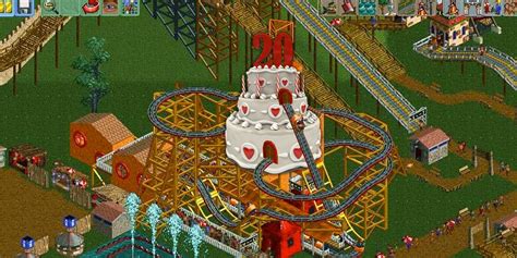 Rollercoaster Tycoon Years Later Popularizing The Theme Park Genre