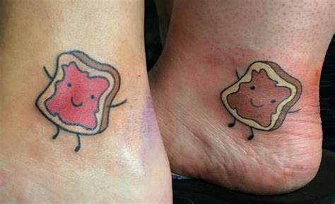 Peanut Butter Jelly You Your Bff Super Cute Tattoo Ideas