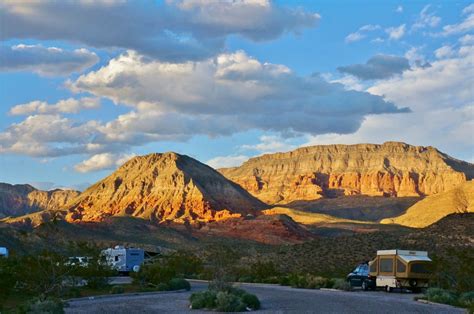Open road and big sky add to a sense of freedom. Super Scenic Camping in the Virgin River Gorge