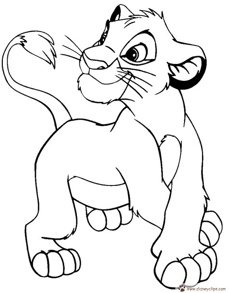 Lion King Printable Coloring Pages Customize And Print