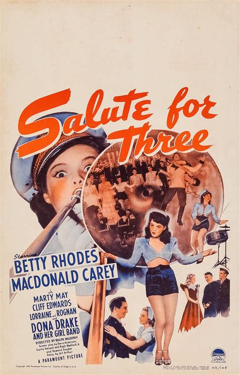 Salute For Three 1943 Imdb