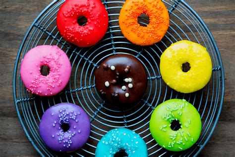 Color Combination Rainbow Doughnuts Canvas Design Wiki