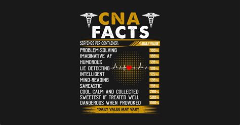 Открыть страницу «cna» на facebook. CNA Facts - Cna - T-Shirt | TeePublic