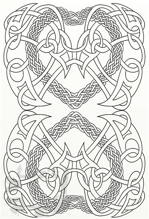 A Colorier Celtic Coloring Coloring Pages Mandala Coloring Pages My