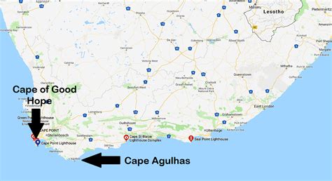 Cape Of Good Hope Map