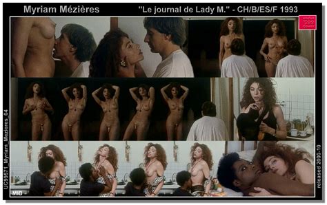 Myriam Mézières desnuda en Le Journal de Lady M