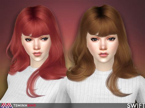 The Sims Resource Swift Hair 57