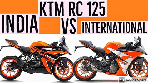 Onroad and gst price, specs, exact mileage, features, colours, pictures, user reviews and all details of ktm 1190 rc8 r motorcycle. KTM RC 125 INDIA VS INTERNATIONAL SPEC - YouTube