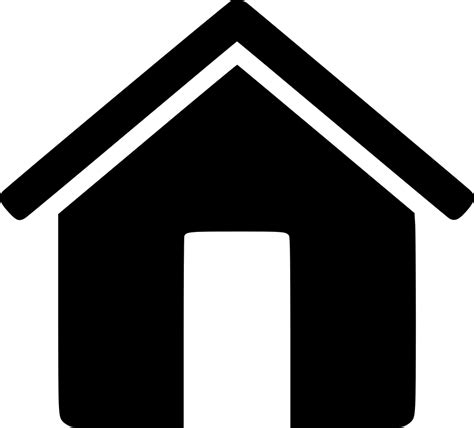 Download Hd House Building Real Estate Home Icon For Resume