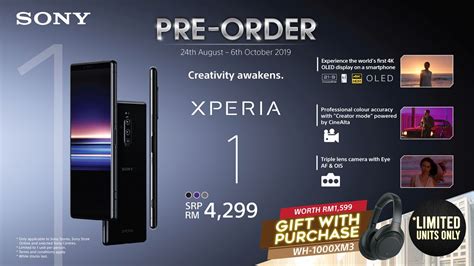 Features 6.5″ display, snapdragon 855 chipset, 3330 mah battery, 128 gb storage, 6 gb ram, corning gorilla glass 6. Sony Xperia 1 Pre-Orders Starts This Month; Retails At ...