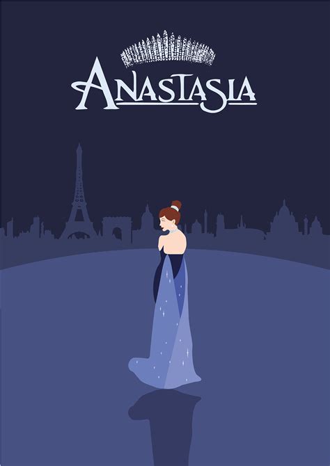 Anastasia Movie Poster On Behance Anastasia Movie Disney Anastasia