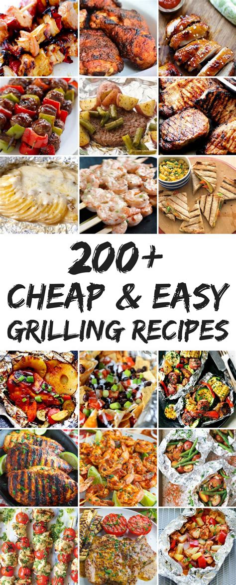 200 Cheap And Easy Grilling Recipes Prudent Penny Pincher