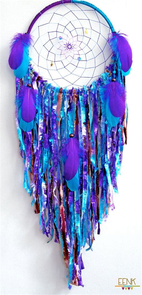 Cosmic Galaxy Native Style Handwoven Dream Catcher By Eenk On Etsy