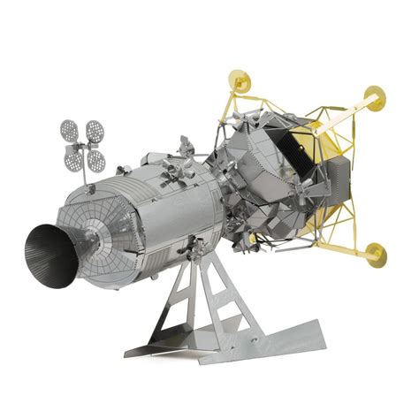 Metal Earth 3d Metal Model Kit Apollo Csm With Lm