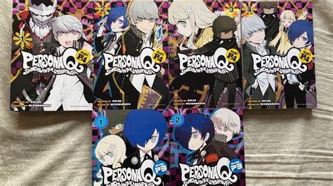 Persona Q Manga Complete Series Overview Pqm Youtube