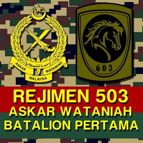 Senarai Rejimen 503 Askar Wataniah Batalion Pertama Facebook