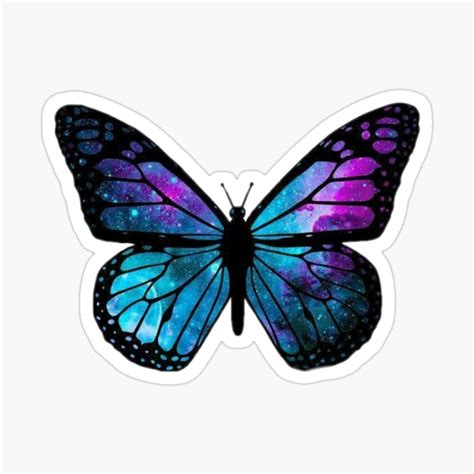 Classic Butterfly Aesthetic Stickers Trendy Stickers Butterflies