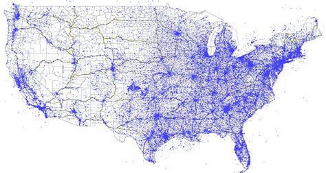 Kelly Chavers Map Catalog Dot Distribution Map