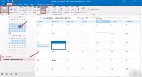 How To Set Schedule In Microsoft Outlook 2016 Help With Outlook 2016