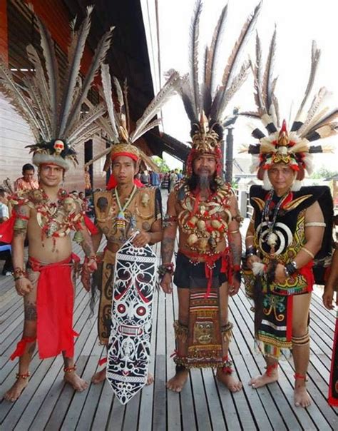 Contoh Pakaian Adat Suku Dayak Baju Adat Tradisional Images And The