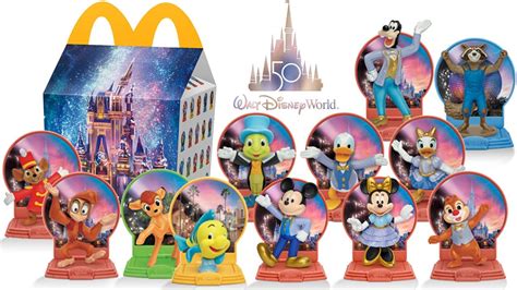 2021 Mcdonalds Disney World 50th Anniversary Happy Meal Toys 414243