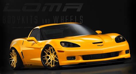 Loma® Motorsports Corvette C6 Z06 Gt2 Wide Body Conversion Kit