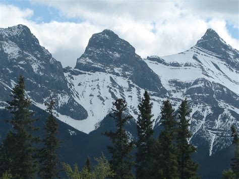 The Three Sisters Peaks Canmore Alberta Canmore Natural Landmarks