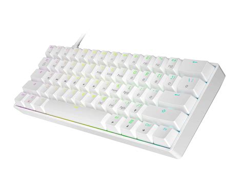 Hk Gaming Gk61 Mechanical Gaming Keyboard 61 Keys Multi Color Rgb