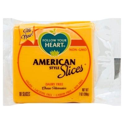 Produce Follow Your Heart Cheese Alternative American Style Slices