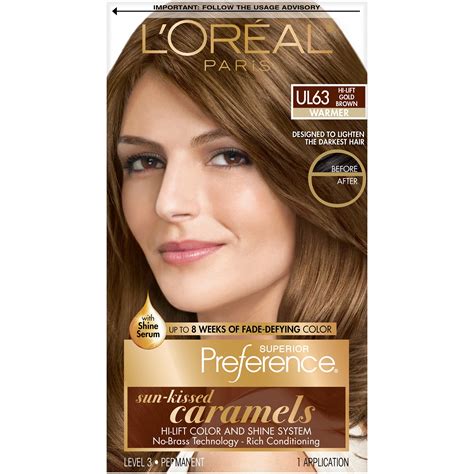 Buy Loreal Paris Preference Sun Kissed Caramels Hi Lift Gold Brown Ul63 Garnier Color Naturals