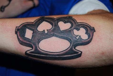 Brass Knuckles With Suits By Hotwheeler Brass Knuckle Tattoo Knuckle