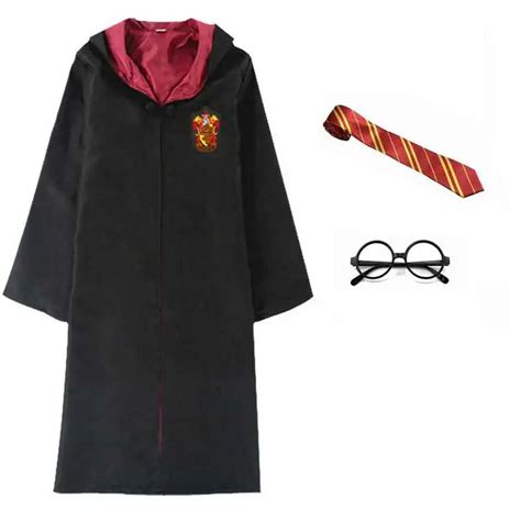 Harry Potter Cosplay Kostüm Umhang Gryffindor Hufflepuff Slytherin