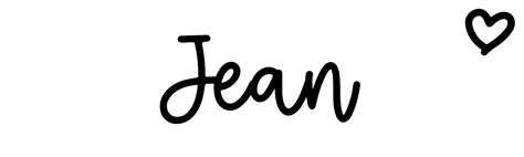 Jean Name Meaning Origin Variations And More