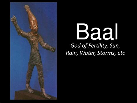 Baal God Of Fertility
