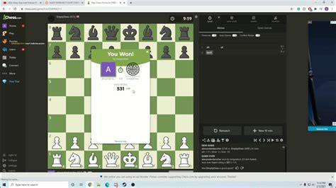 The Fastest Chess Win Ever Youtube