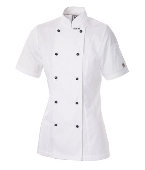 Short Sleeve Ladies Chefs Jacket For Women By Club Chef Buy Ladies