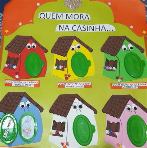 Quem Mora Na Casinha Para Imprimir