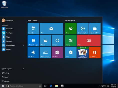 Windows 10 Windows 10 Features