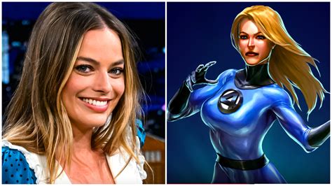Margot Robbie In Talks To Play Invisible Woman Aka Sue Storm In Marvel