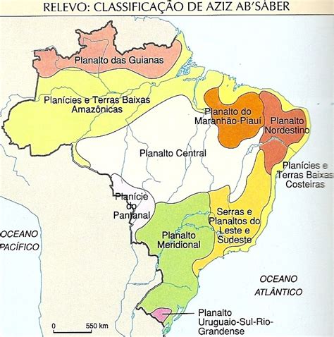 principais unidades do relevo brasileiro aziz ab saber ~ a geografia mundial