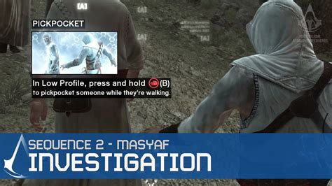 Assassin S Creed Walkthrough Memory Block 2 Masun Masyaf