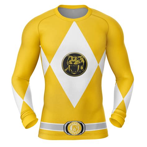 Yellow Ranger Mighty Morphin Power Rangers Varsity Jacket Animebape