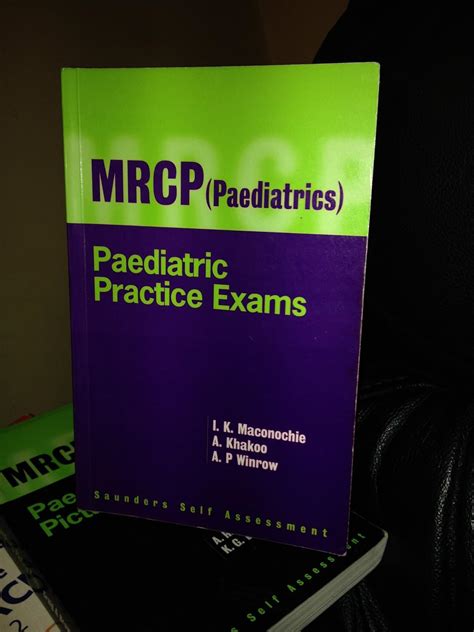 Amazon Mrcp Paediatrics Paediatric Practice Exams Mrcpch Study