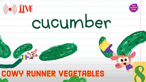 Cowy Runner Vegetables Lingokids Live 8 Highest Score 10k
