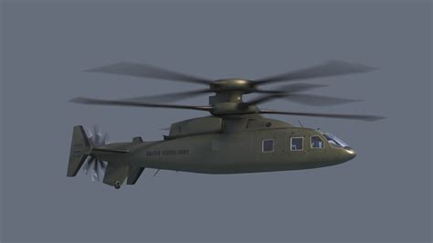 Sb 1 Defiant Helicopter Sikorsky Boeing 3d Model By Citizensnip