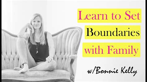 How To Set Better Boundaries With Family - YouTube