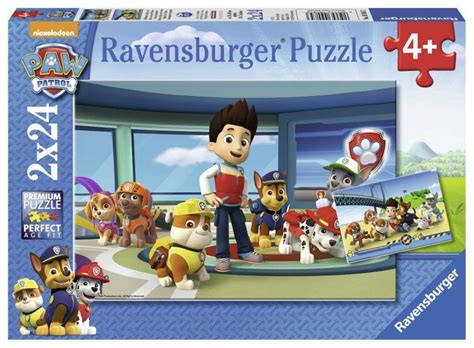 Ravensburger 2x24 Parça Paw Patrol Dedektifler Çocuk Puzzle 090853